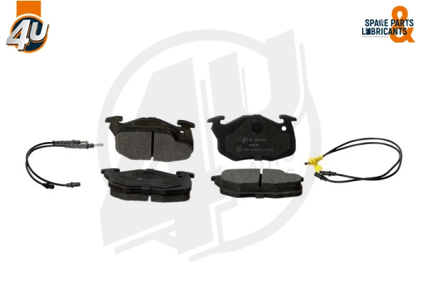 Brake Pad Set, disc brake (22771PU)