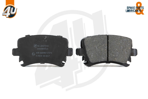 Brake Pad Set, disc brake (22474VV)