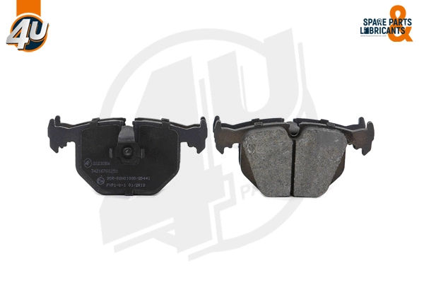 Brake Pad Set, disc brake (22232BW)