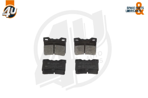 Brake Pad Set, disc brake (22753PU)