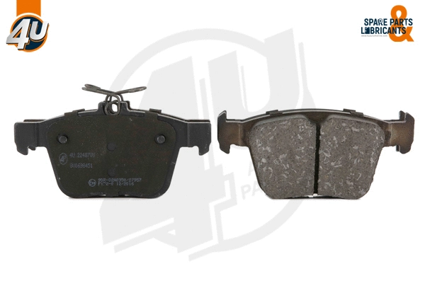 Brake Pad Set, disc brake (22487VV)