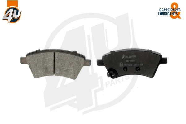 Brake Pad Set, disc brake (22675FT)