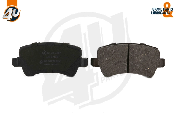 Brake Pad Set, disc brake (22403LR)