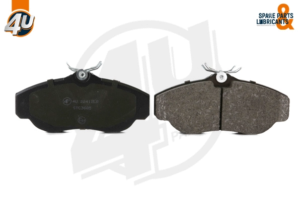 Brake Pad Set, disc brake (22412LR)