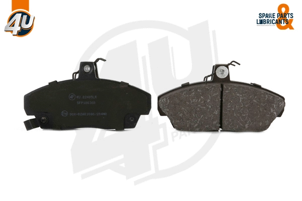 Brake Pad Set, disc brake (22405LR)