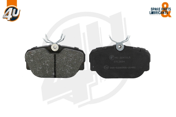 Brake Pad Set, disc brake (22411LR)