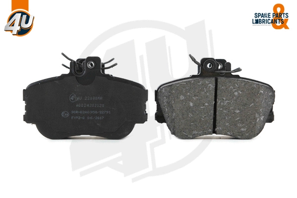 Brake Pad Set, disc brake (22080MR)