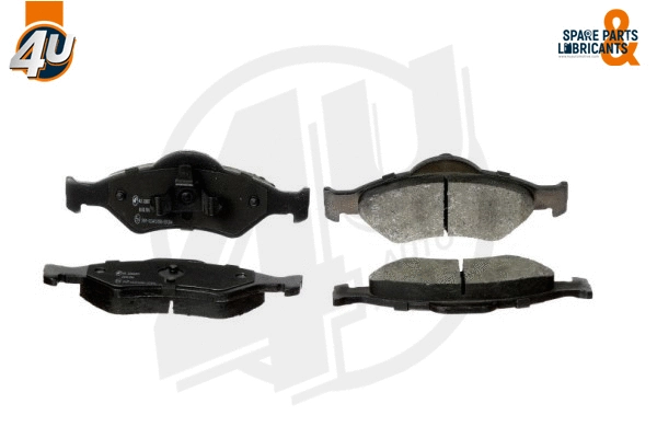 Brake Pad Set, disc brake (22697FR)