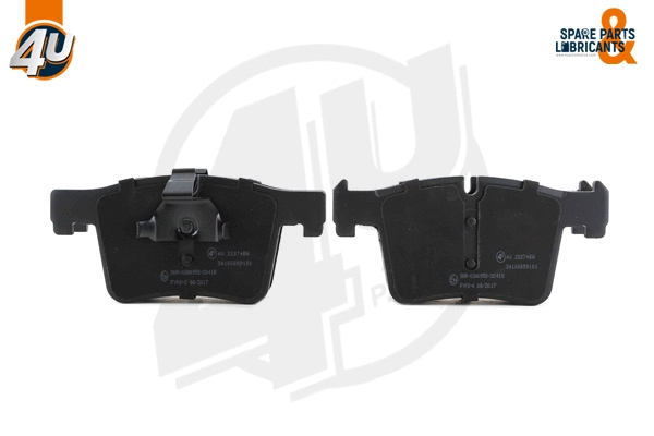 Brake Pad Set, disc brake (22274BW)
