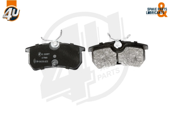 Brake Pad Set, disc brake (22695FR)
