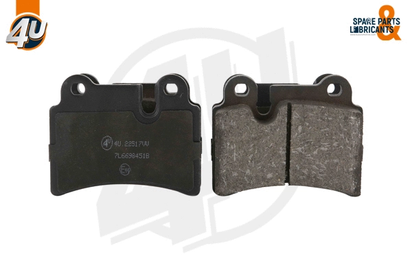 Brake Pad Set, disc brake (22517VV)
