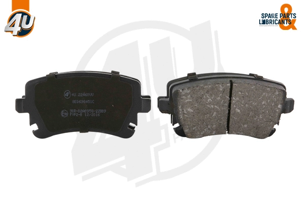 Brake Pad Set, disc brake (22460VV)