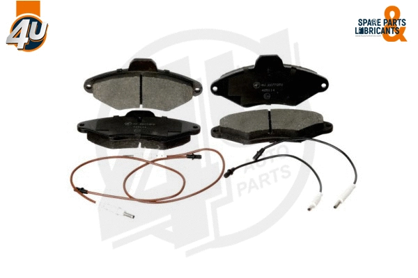 Brake Pad Set, disc brake (22772PU)