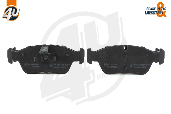 Brake Pad Set, disc brake (22229BW)