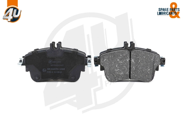 Brake Pad Set, disc brake (22043MR)