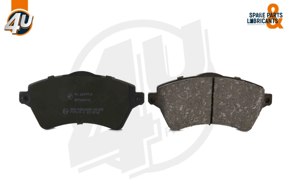 Brake Pad Set, disc brake (22407LR)