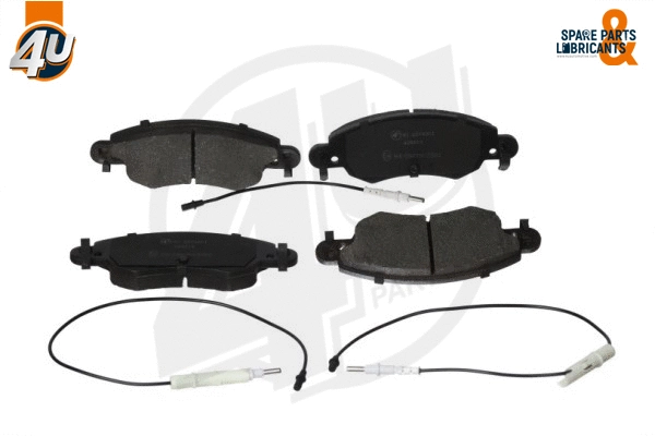 Brake Pad Set, disc brake (22742CI)