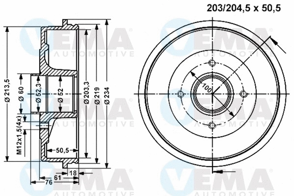 Brake Drum (801094)