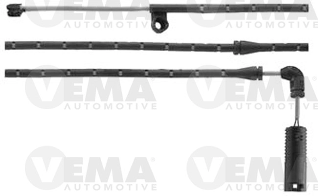 Warning Contact, brake pad wear (117475)