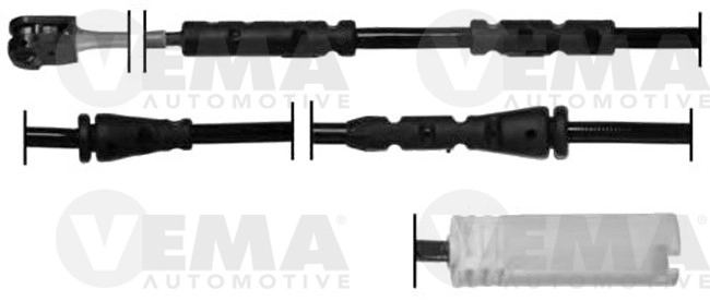 Warning Contact, brake pad wear (117451)