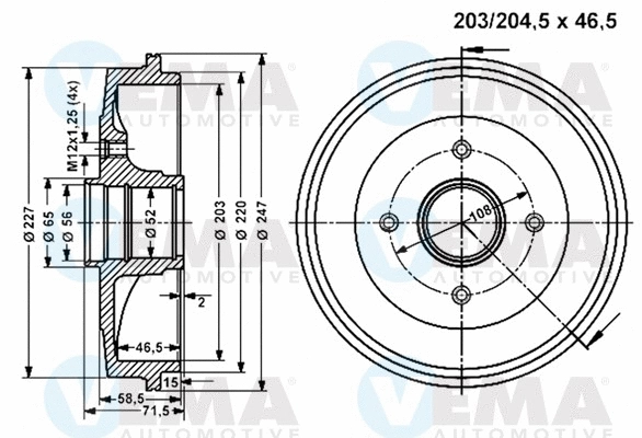 Brake Drum (801337)
