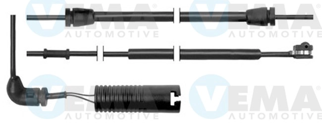 Warning Contact, brake pad wear (117272)
