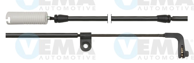 Warning Contact, brake pad wear (117267)