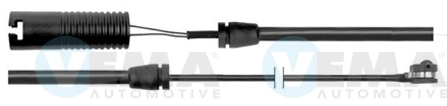 Warning Contact, brake pad wear (117235)