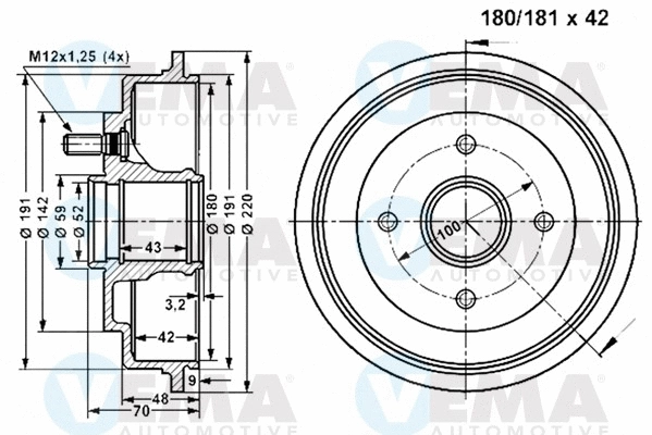 Brake Drum (801189)