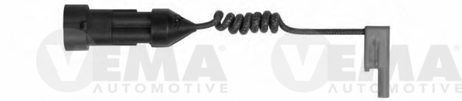 Warning Contact, brake pad wear (117396)