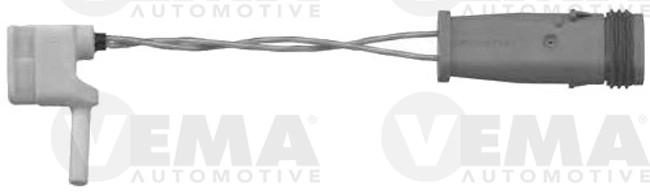 Warning Contact, brake pad wear (117462)