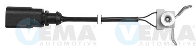 Warning Contact, brake pad wear (117436)