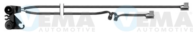 Warning Contact, brake pad wear (117407)