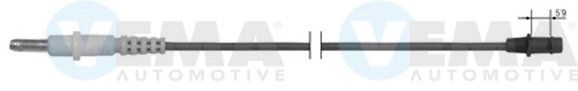 Warning Contact, brake pad wear (117276)