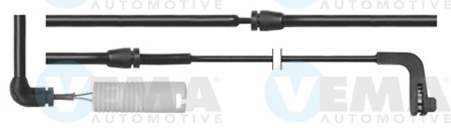 Warning Contact, brake pad wear (117268)
