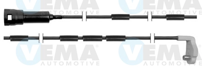 Warning Contact, brake pad wear (117246)