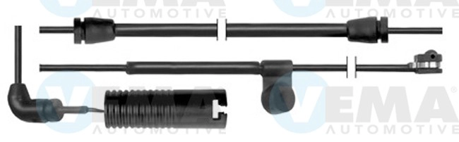 Warning Contact, brake pad wear (117252)