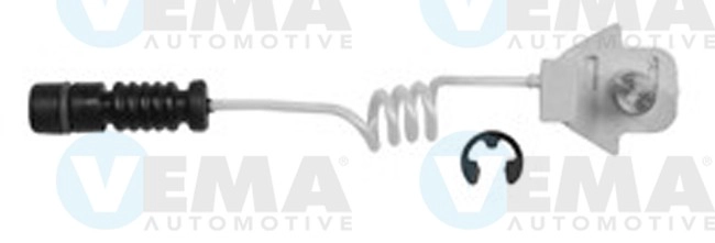 Warning Contact, brake pad wear (117255)