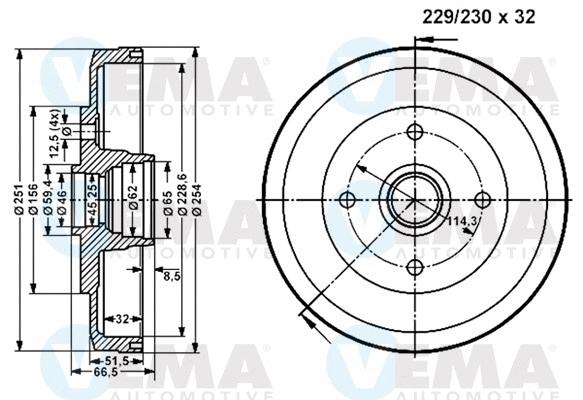 Brake Drum (801356)