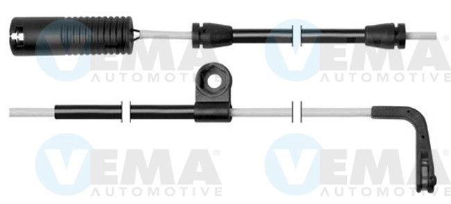 Warning Contact, brake pad wear (117248)