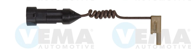 Warning Contact, brake pad wear (117395)