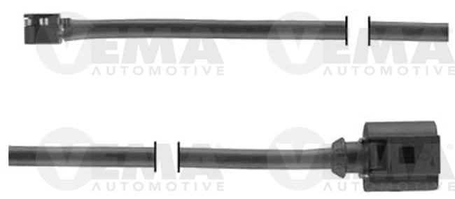 Warning Contact, brake pad wear (117519)