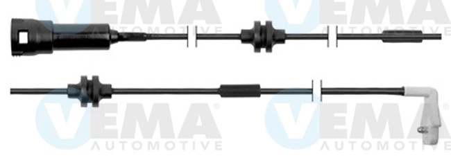 Warning Contact, brake pad wear (117245)