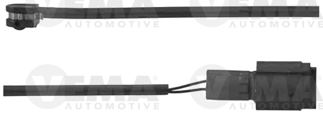 Warning Contact, brake pad wear (117459)