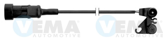 Warning Contact, brake pad wear (117405)