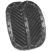 Pedal Pad, brake pedal (600001)