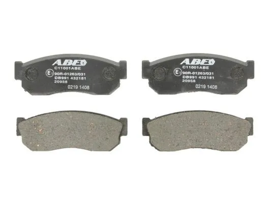 Brake Pad Set, disc brake (C11001ABE)