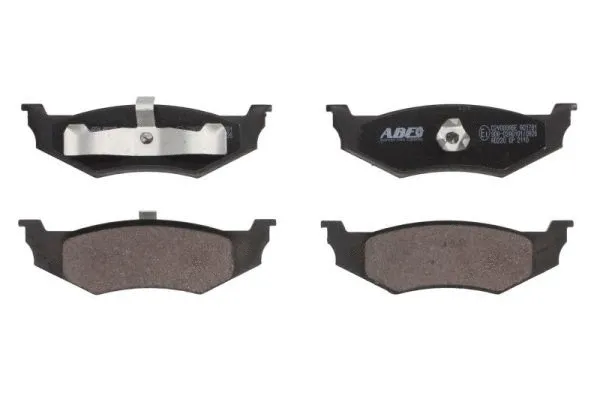 Brake Pad Set, disc brake (C2Y000ABE)