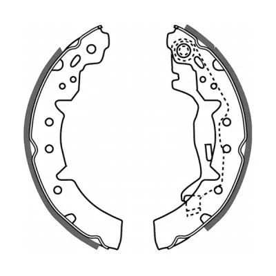 Brake Shoe Set (C02063ABE)
