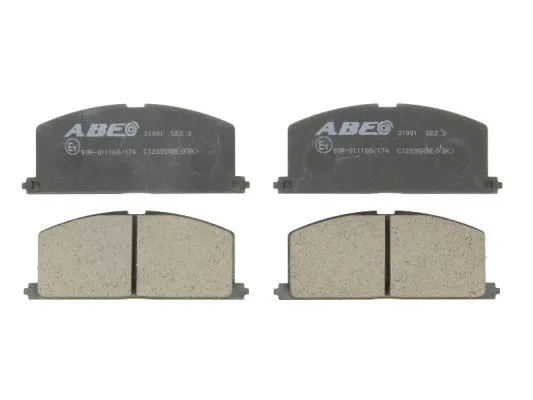 Brake Pad Set, disc brake (C12035ABE)